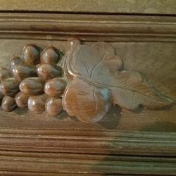 2  1800's solid wood dressers