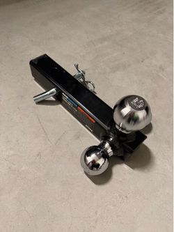 Triple ball tow hitch
