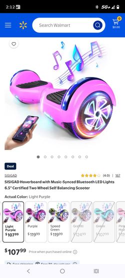Hover board with attachments