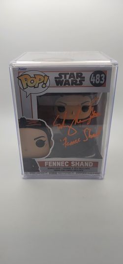 Funko Pop! Star Wars: Fennec Shand #483 Signed By MING-NA-WEN!