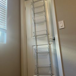 Wayfair ClosetMaid 8-Tier White Wire Wall or Door Rack