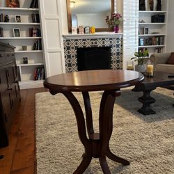 Sold Wood Accent Table