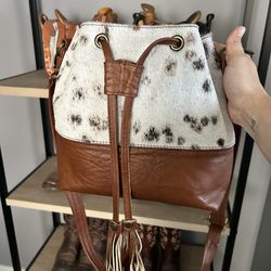 Cowhide bag