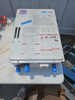 New Takagi Tankless Hot Water Heater