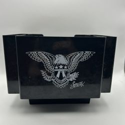 Sailor Jerry Black Spiced Rum Bar Caddy Napkin Straw Holder