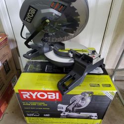 Ryobi 10 In Miter Saw With LED