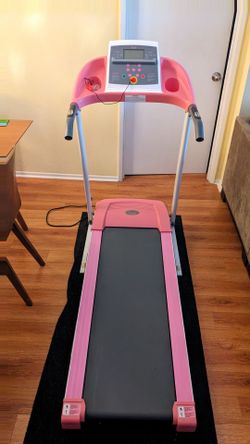 Sunny Health & Fitness P8700 Pink Treadmill