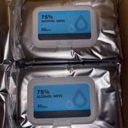 Alcohol Wipes 60 Wipes per Pack