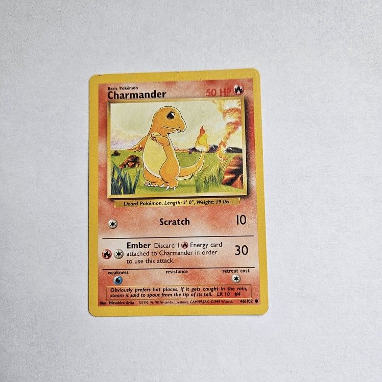 1st Edition Charmander 1999