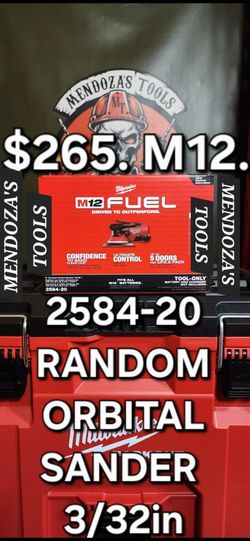 Milwaukee 6in Random Orbital Sander Fuel M12