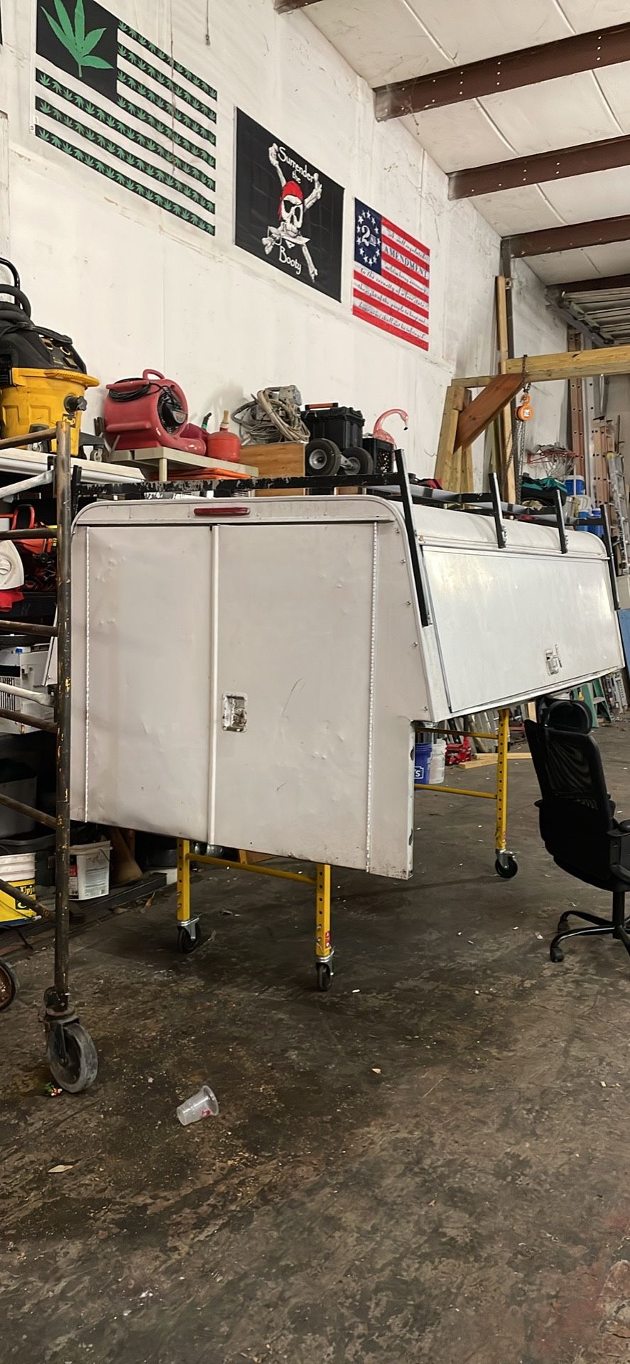 Long Bed Work Truck Topper
