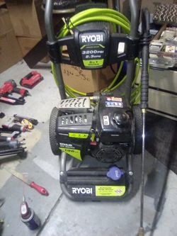 3200 PSI RYOBI PRUSHER WASHER