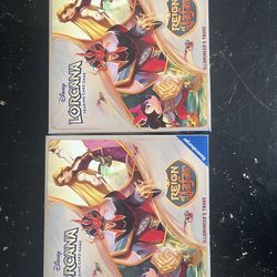 Disney lorcana reign of jafar sealed troves