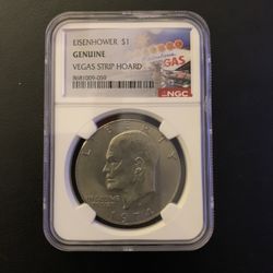1974-D Eisenhower $1 Genuine “Vegas Strip Hoard”