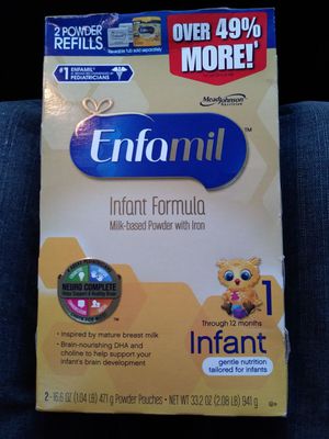 Photo 33.2 oz premium enfamil infant formula