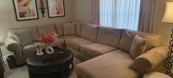 Macy's Microfiber Sectional