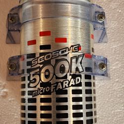 Car Audio Scosche 500k Mico Farad Cap
