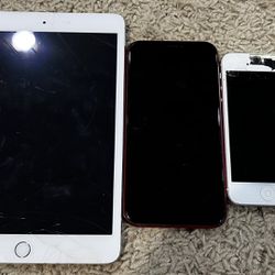 iPad Mini, iPhone XR, & iPhone 5 LOCKED