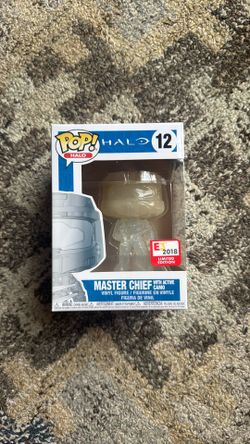 Funko POP Halo Master Chief with Active Camo 12 E3 2018 Edition Vinyl Figure