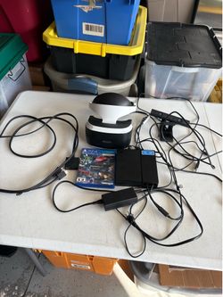 Sony PlayStation 4 CUH-ZVR1 VR Headset Camera, Processor and cords