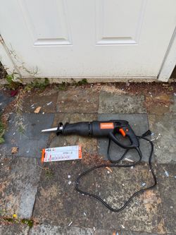 Warrior Corded Reciprocating Saw with Blades