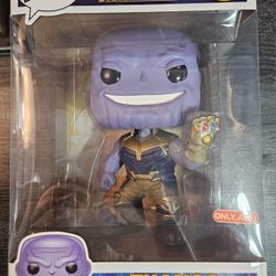 Jumbo 10" Funko Pop! Vinyl Marvel Comics Avengers Thanos Infinity War Target Exclusive #308 Bobble-Head