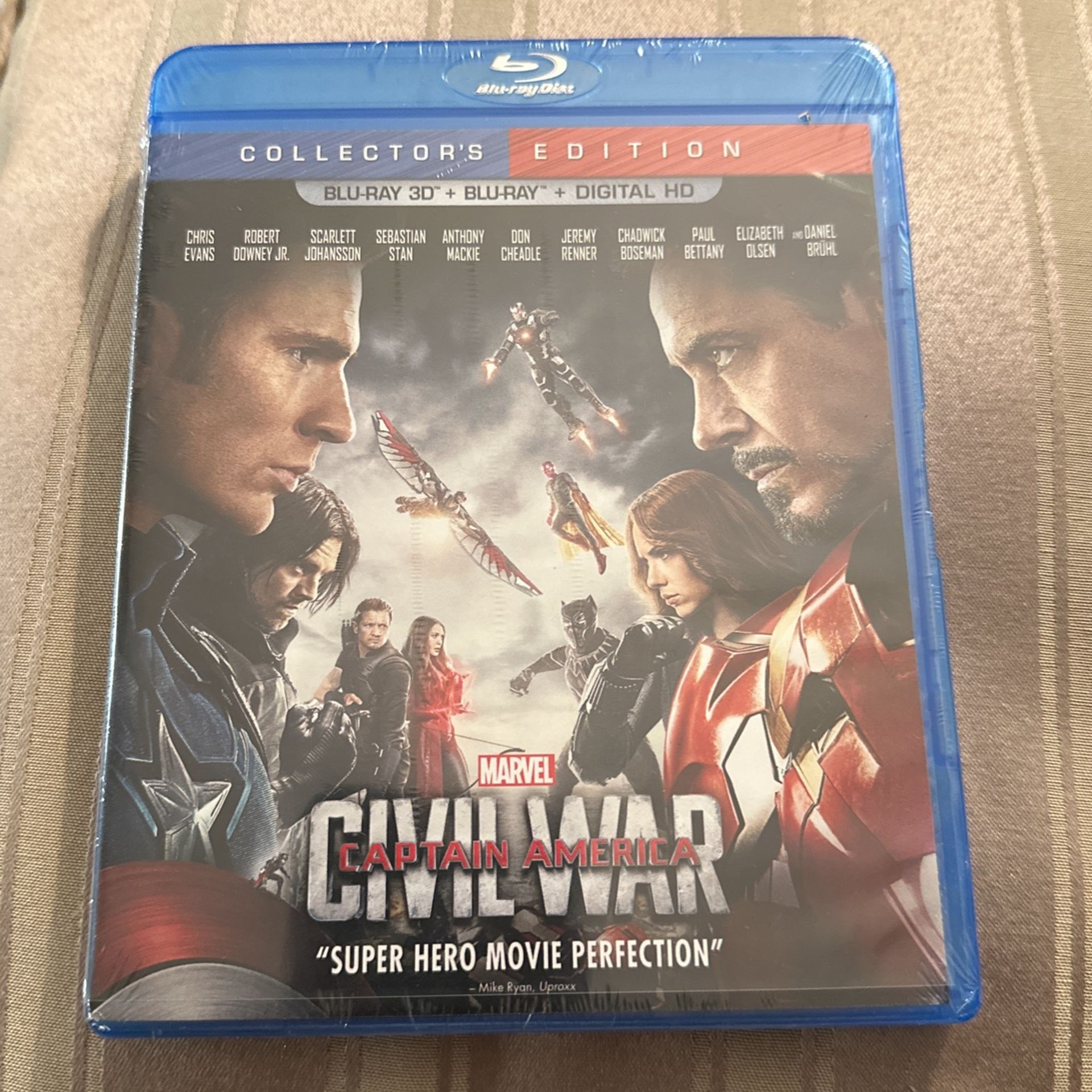 Marvel Captain America: Civil War (3D + Blu-ray + Digital)