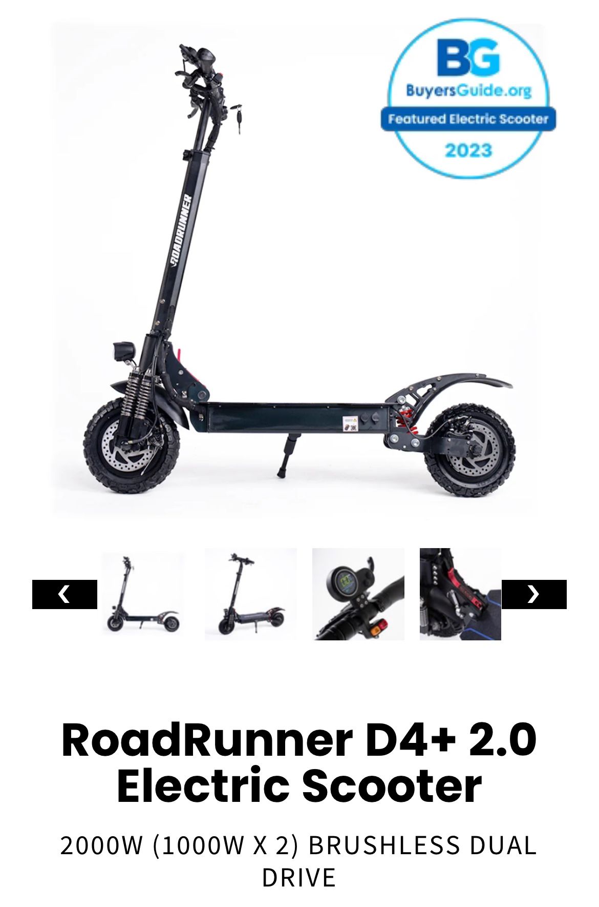 2023 Road Runner D4 2.0