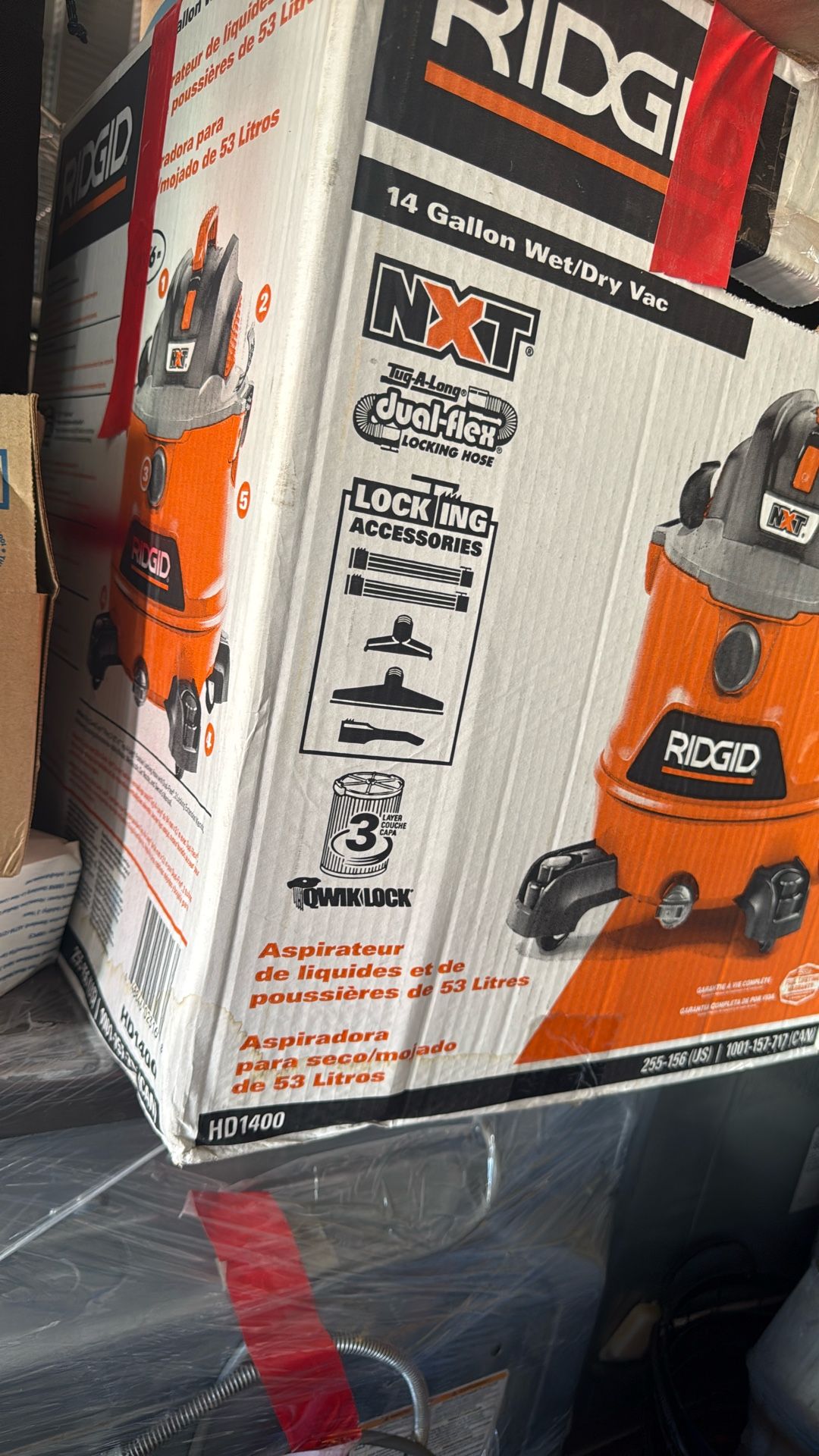  Ridgid  Vacume Cleaner