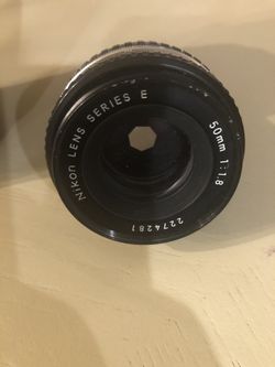 Nikon AF 70-300 lens and a 50mm 1.8 lens for sale