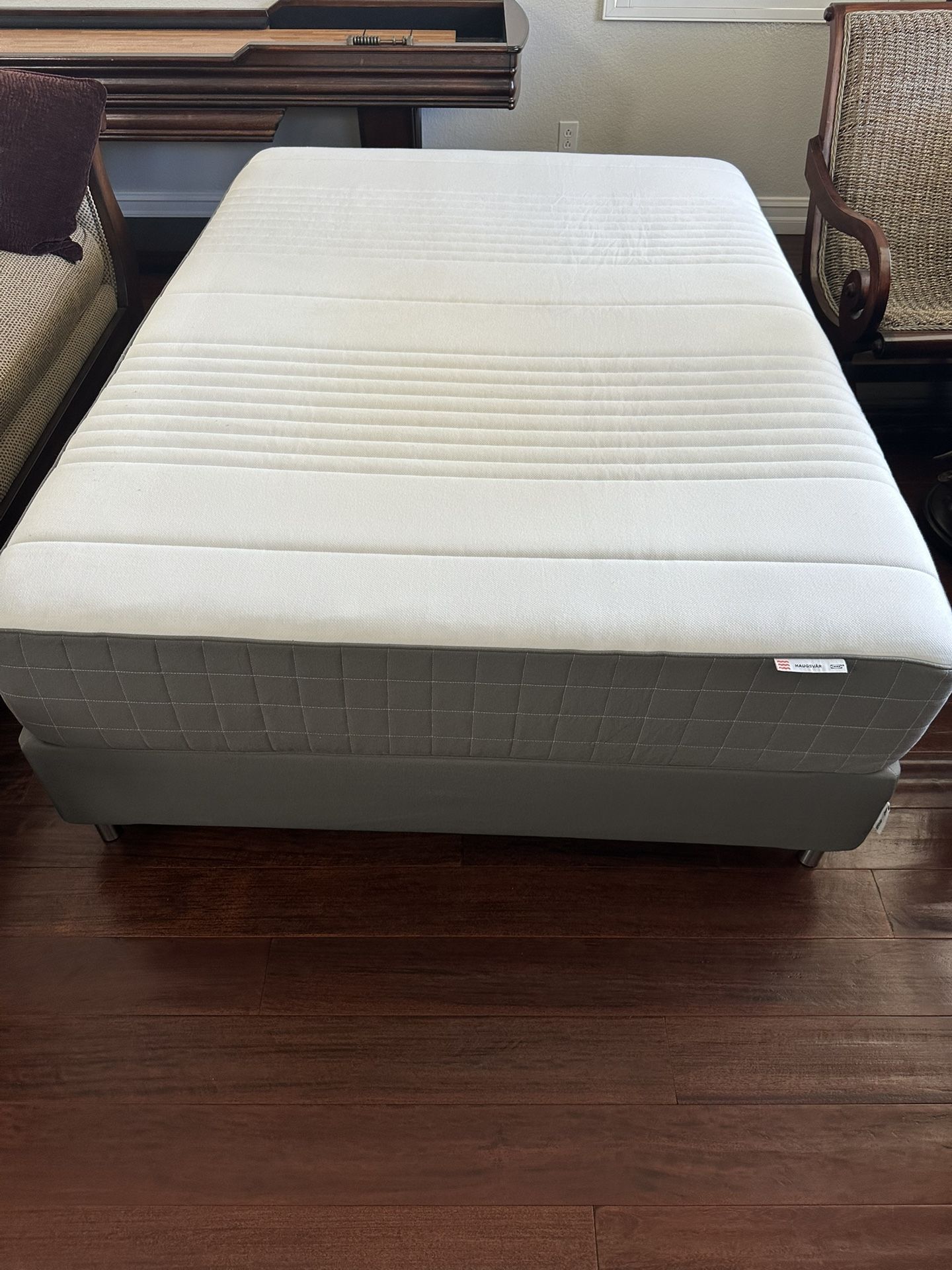 Full Size Mattress and Bed Frame From ikea