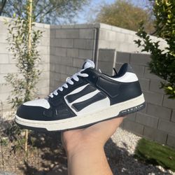 Amiri Trainers Black And White (Read Description) 
