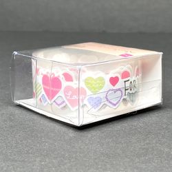 Valentine’s Heart Paper Sticker Ribbon
