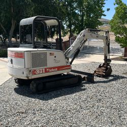 Bobcat 331 Mini Excavator 