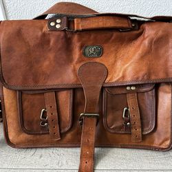 Brand New Leather Work Bag