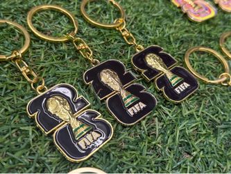 ⚫ FIFA World Cup 2026 Black Keychain 🏆