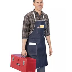 🌟 Rugged Uline Denim Apron: Your Ultimate Work Companion! 🌟