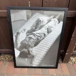 Chakki Chung Hot Guy Smoking Framed Photo