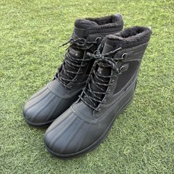 NEW Men’s Size 13 Snow Boots Waterproof 3M insulated Warm Winter 