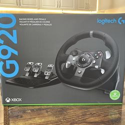 G920 racing wheel and pedals xbox