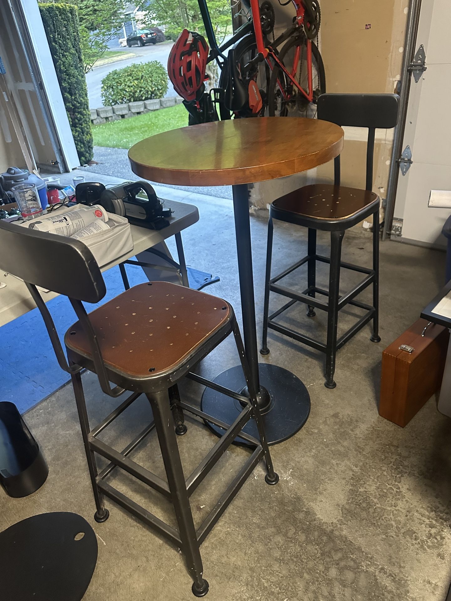 Bistro Chairs and Tables