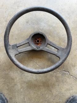 SS montecarlo Steering Wheel