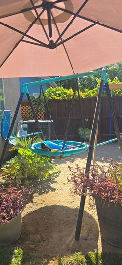 Swing frame w/2 swings