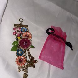Vintage Betsy Johnson Bracelet And Necklace. 