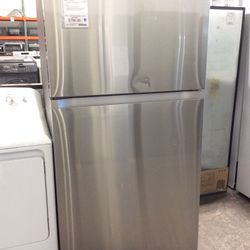 Samsung 21 Cu Ft Top Freezer w/ Flex Zone &Ice Maker In Stainless Steel 