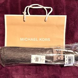 Brand New $88 Michael Kors Black Multi Color umbrella With a Tag