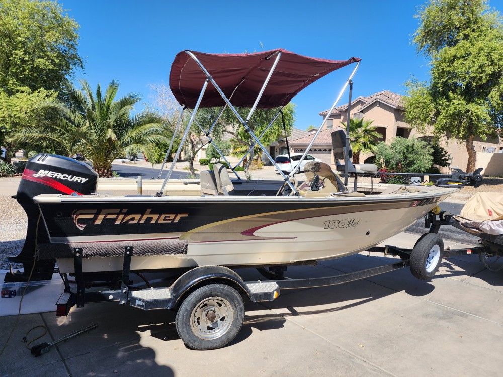 Boat Fisher 2000 .aluminum DEEP V