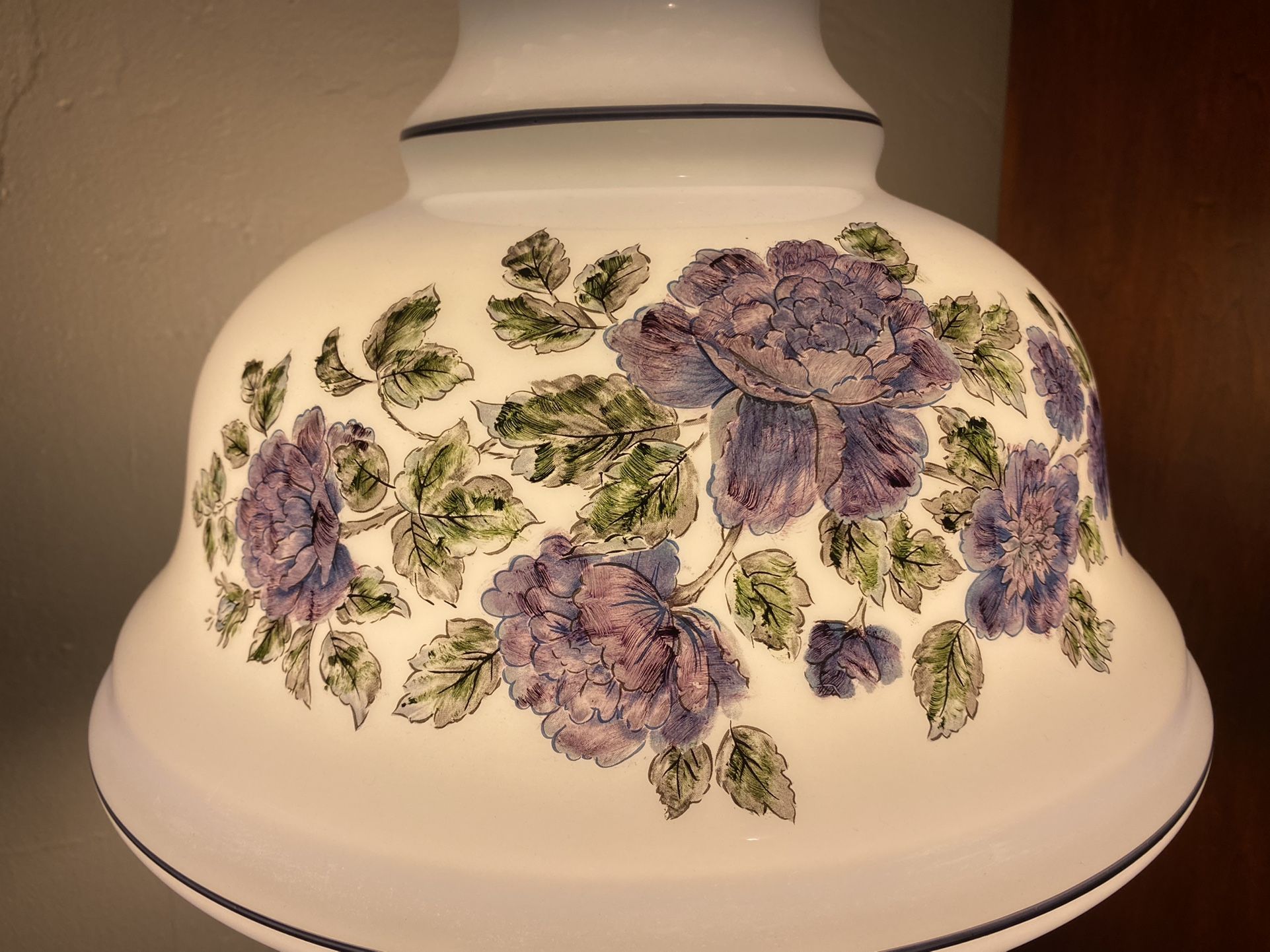 Vintage Hurricane Lamp