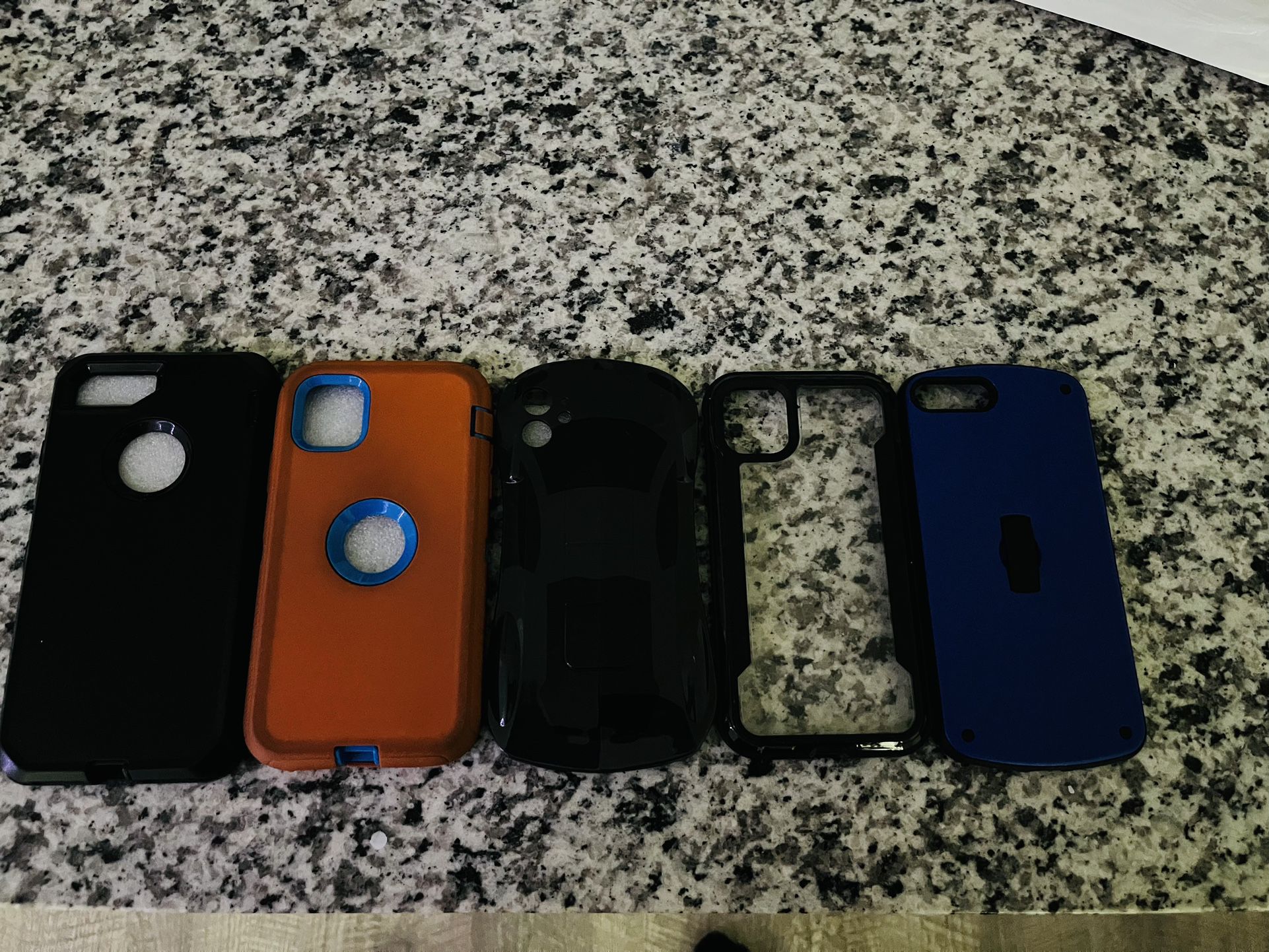 3 iPhone 11 Cases & 2 iPhone 7/8 Plus Cases