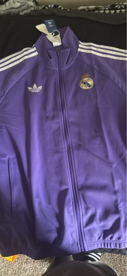 Real Madrid Purple track top